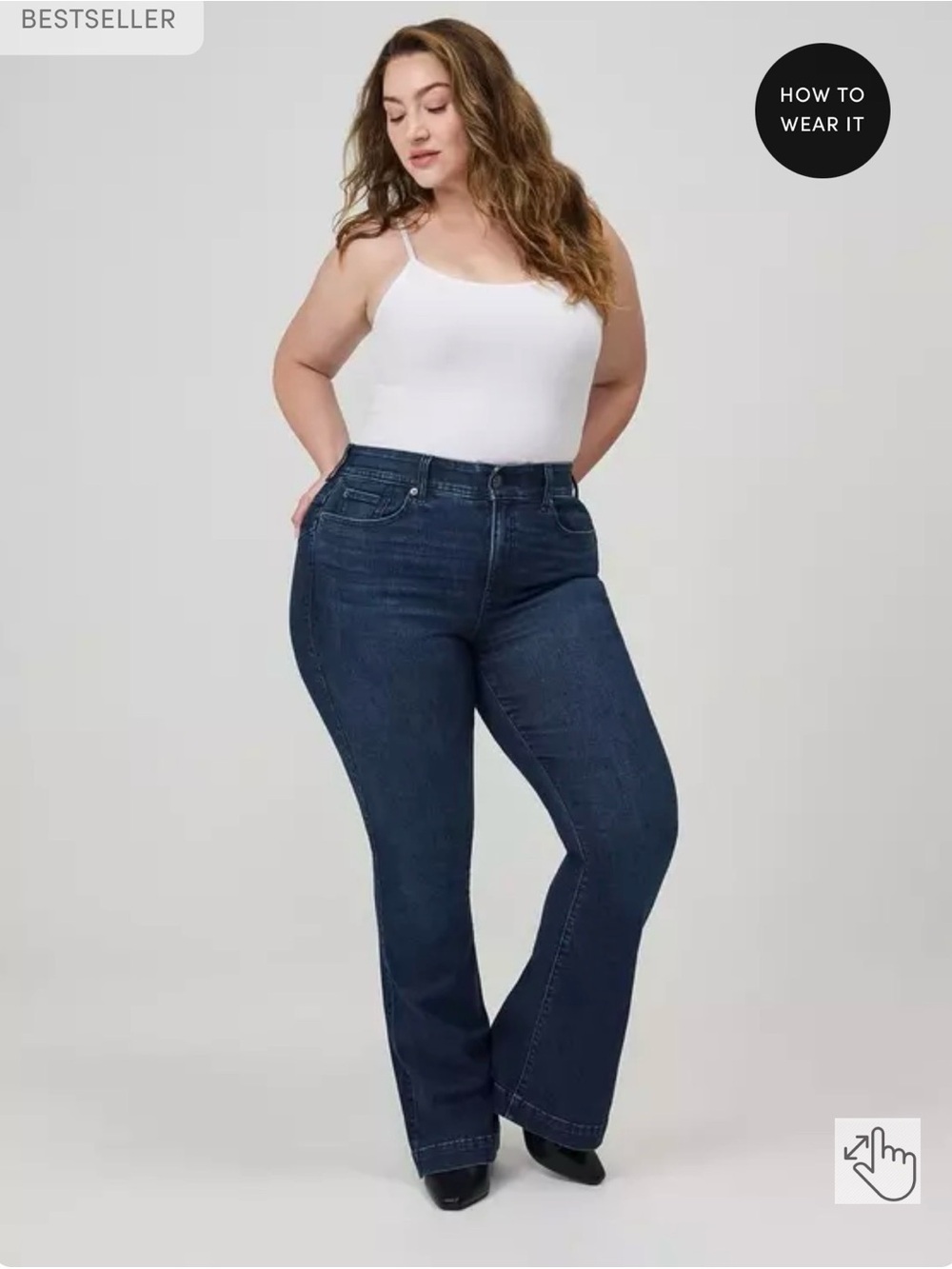 NWOT torrid Dark Blue Flare Jeans - High Rise Plus Size 20